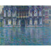 Maalauksen jäljennös Le Palais Contarini - Claude Monet