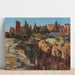 Maalauksen jäljennös Le Palatin à Rome - Edward Theodore Compton