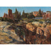 Maalauksen jäljennös Le Palatin à Rome - Edward Theodore Compton