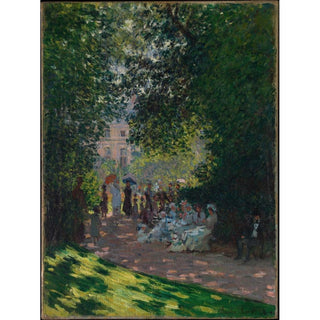 Le Parc Monceau - Claude Monet | Reproduction Tableau Décoration murale affiche copie