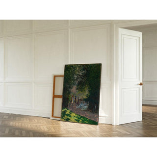 Le Parc Monceau - Claude Monet | Reproduction Tableau Décoration murale affiche copie