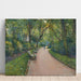 Maalauksen jäljennös Le Parc Monceau - Gustave Caillebotte