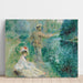 Maalauksen jäljennös Kalastaja virvelillä - Pierre-Auguste Renoir