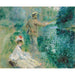 Maalauksen jäljennös Kalastaja virvelillä - Pierre-Auguste Renoir