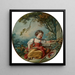 Le Petit Pèlerin - Jean-Honoré Fragonard — kehystetty taideteos seinällä