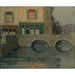 Maalauksen jäljennös Le Pont - Henri Le Sidaner