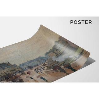 Le Pont-Neuf par Claude Monet | Reproduction Tableau Décoration murale affiche copie