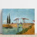 Maalauksen jäljennös Le Pont de Langlois à Arles - Vincent van Gogh