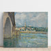Maalauksen jäljennös Le Pont de Saint Cloud - Alfred Sisley
