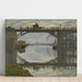 Maalauksen jäljennös Le Pont de bois - Claude Monet