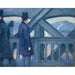 Maalauksen jäljennös Le Pont de l'Europe - Gustave Caillebotte