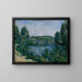 Maalauksen jäljennös Le Pont et le Barrage à Pontoise de Paul Cézanne