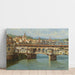 Maalauksen jäljennös Le Ponte Vecchio, Firenze - Antonietta Brandeis
