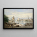 Maalauksen jäljennös Le Port de La Rochelle de Jean-Baptiste-Camille Corot
