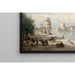 Maalauksen jäljennös Le Port de La Rochelle de Jean-Baptiste-Camille Corot