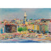Maalauksen jäljennös Le Port de Marseille - Moïse Kisling