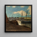 Le Port de Morgat - Odilon Redon — kehystetty taideteos seinällä
