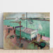 Maalauksen jäljennös Le Port du Havre - Raoul Dufy