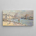 Maalauksen jäljennös Le Port du Havre de Claude Monet