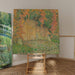 Maalauksen jäljennös Le Portail - Henri Le Sidaner