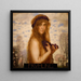Le Printemps - Franz von Stuck — kehystetty taideteos seinällä