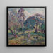 Le Repos sous les arbres - Henri Lebasque — kehystetty taideteos seinällä