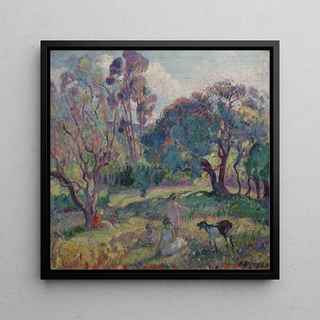 Le Repos sous les arbres - Henri Lebasque