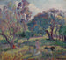 Le Repos sous les arbres - Henri Lebasque — näkymä teoksesta
