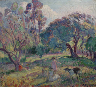 Le Repos sous les arbres - Henri Lebasque