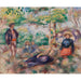 Maalauksen jäljennös Le Repos sur l'herbe - Pierre-Auguste Renoir