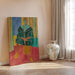 Maalauksen jäljennös Le Rifain Assis - Henri Matisse