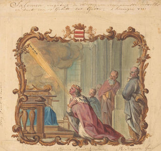 Le Roi Salomon en prière à Dieu Kon I vs 8 - Rienk Keyert