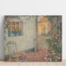 Maalauksen jäljennös Le Seuil Fleuri - Henri Le Sidaner