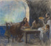 Le Souper à Emmaüs - Jean-Louis Forain — näkymä teoksesta