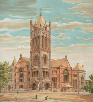 Le Tabernacle de Brooklyn érigé en 1890 - Anonyme