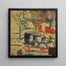 Le Taxi Boulevard Paris - Louis Valtat — kehystetty taideteos seinällä