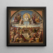 Le Triomphe de la Religion dans les Arts - Johann Friedrich Overbeck — teoksen seinäesittely