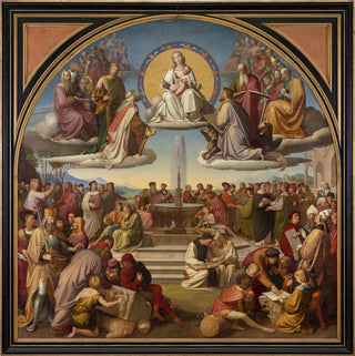 Le Triomphe de la Religion dans les Arts - Johann Friedrich Overbeck