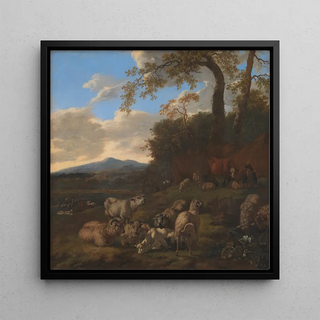 Jacob van der Does - The Flock of Sheep.webp