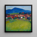 Le Village de Murnau - Alexej von Jawlensky — kehystetty taideteos seinällä