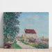 Maalauksen jäljennös Le Village des Sablons, près de Veneux-Nadon - Alfred Sisley