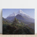 Maalauksen jäljennös Le Watzmann - Caspar David Friedrich