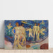 Maalauksen jäljennös Le bain des jeunes hommes - Edvard Munch