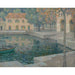 Maalauksen jäljennös Le bassin du refuge - Henri Le Sidaner