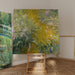 Maalauksen jäljennös "Le chemin à travers les Iris" - Claude Monet