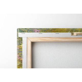 Le chemin à travers les Iris - Claude Monet | Reproduction Tableau Décoration murale affiche copie