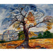 Maalauksen jäljennös Le chêne - Edvard Munch