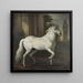 Le cheval de Charles XI, Brilliant - David Klöcker Ehrenstrahl — kehystetty taideteos seinällä