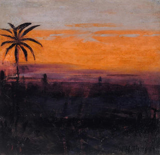 Le ciel simulé par des flamants roses, étude pour un livre sur la coloration dans le règne animal - Abbott Handerson Thayer