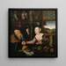 Epäsopiva pari - Lucas Cranach vanha — kehystetty taideteos seinällä